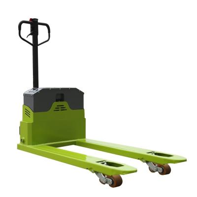 China Pallet Jack Hotels EVERYLIFT Control Lithium Ion Cheap Tire New Electric Pallet Truck With Operator for sale