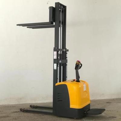 China Hotels Straddle Price Electric Forklift Pallet Stacker for sale