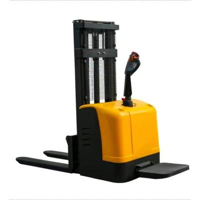 China Ride On Pallet Truck 3307lb /4409lb 1500kg /2000kg Electric Stacker for sale