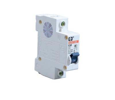 China Manufacturer supply hot sales DZ47-63 dc miniature circuit breaker 4kA/5kA directly from series single pole mcb for sale