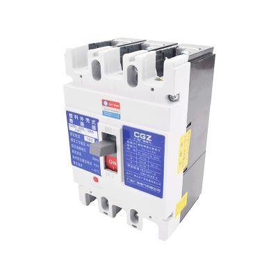 China CGZ manufacturer cm-1 series 250 amp 3 pole mccb molded case circuit breaker 25~100kA for sale