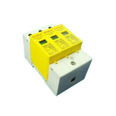 China Hot Sale SPD AC 20ka 3 Pole Surge Protector Protector Test Factory Specific for sale