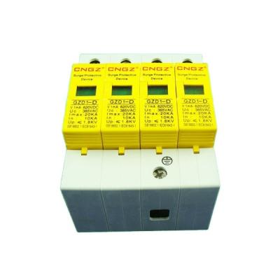 China New and Original B Types 3P Surge Arrester SPD Construction Surge Protection Device for sale