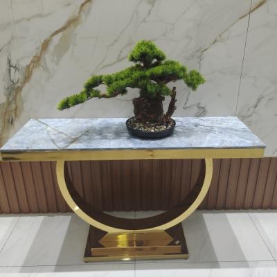 China Modern Marble Table Dining Industrial Stainless Steel Table Legs for sale