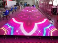 China Lightweight Indoor/Outdoor LED Floor Tile Screen RGB Color Changing Lighting for sale