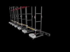 Rental LED Display Installation of the base and bracket 4 28s