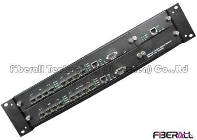 China 2U 19 Inch EPON OLT ONU ONT , Fiber Optic OLT With 8 PON Ports 8 Uplink Ports for sale