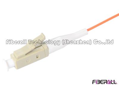 China Communication Fiber Optic Pigtail Multimode 0.9mm Cable With LC Beige Connector for sale