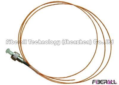 China 0.9mm Simplex Fiber Optic Pigtail Cables With Hytrel Jacket And LC SC ST FC Connector for sale