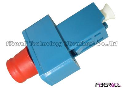 China Hybrid Optical Fibre Adapter LC To FC Adapter 1.25mm Ferrule Switch To 2.5mm Ferrule for sale