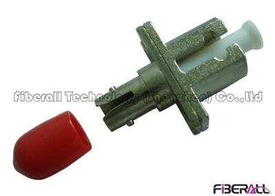 China Metal Hybrid LC To ST Fiber Adapter , LC To ST Coupler Two Pieces Assembled for sale