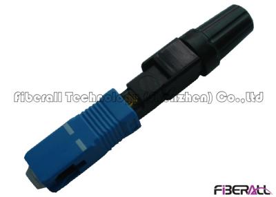 China Small FTTH Fiber To The Home Pre Embedded FTTH Fast Connector Field Installation for sale