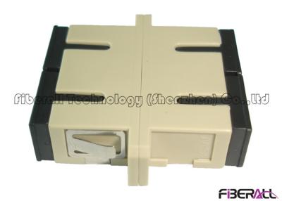 China Beige Duplex de Vezel Optische Adapter van Sc met Zwart Stofglb voor Multimode Vezel Te koop