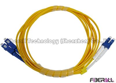 China Premium High Return Loss optical fiber patch cord LC To SC Patch Cord For Telecom for sale