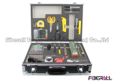 China Optical Fiber Fusion Splicing And Termination Tool Kit For Fiber Cable Construction for sale