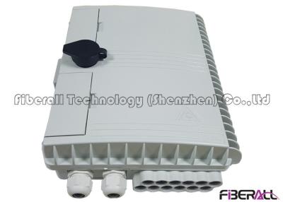 China Pole Or Wall Mounted Fiber Distribution Box For 1x8 LGX PLC Fiber Optic Splitter for sale