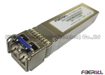 China SFP+-ZR Fiber Optic Transceiver 10 Gigabit Ethernet Up To 80km Over SM Fiber for sale