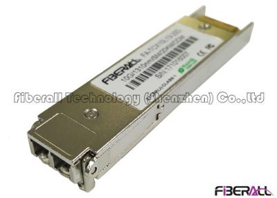 China Dual Fiber 10Gbps XFP Optical Fiber Transceiver With LC Duplex Interface , 10KM for sale