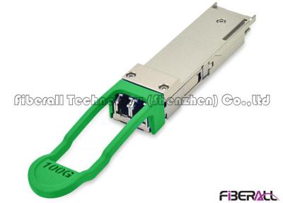 China 100G CWDM4 Fiber Optic Transceiver QSFP28 Optical Transceiver 2Km LC Duplex 4Ch for sale