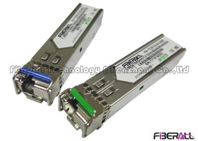 China De tweerichtings van de de Vezel Optische Zendontvanger van 1.25G SFP Enige Vezel LC 1550Tx/1330Rx 40KM Te koop