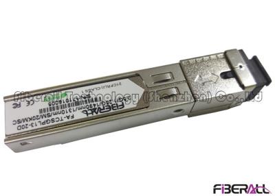 China Industrial 1310nm/1490nm GPON ONU B+ SFP Optical Transceiver Single Fiber SC for sale