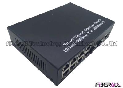 China 100M/1000M Fiber Ethernet Switch With Two Simplex SC Optical Ports And 8 LAN Ports for sale