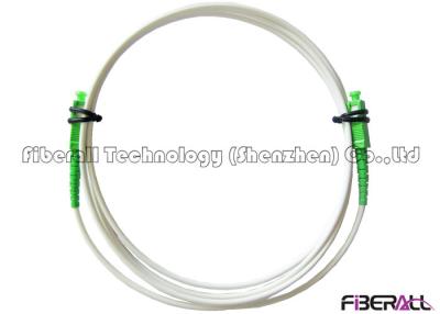 Chine FAPC-SASAS1W, FTTH G657B3 pliant le blanc optique peu sensible de la corde de correction de fibre SC/APC-SC/APC à vendre