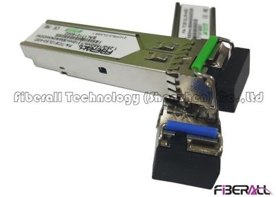 China FA-TCS12L53-40D,Bi-Directional 1.25G SFP Fiber Optic Transceiver Single Fiber LC 1550Tx/1330Rx 40KM for sale