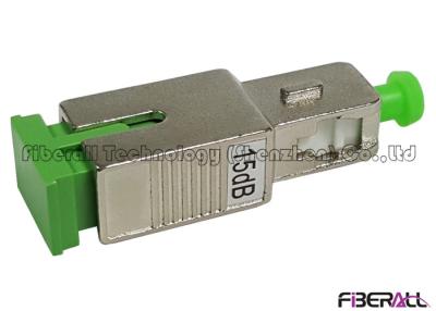 China FA-OA-SAFSAM, High Accuracy SC/APC Male To SC/APC Female Fiber Optical Attenuator 1~30dB for sale