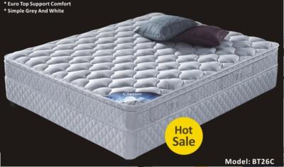 China hot sale low price continious spring mattress BT26C for sale