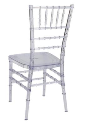 China clear transparent resin chiavari chair for celebration party rental industrial for sale