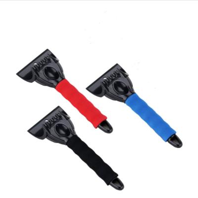 China Durable Frost Snow Ice Scraper and Snow Removal for Car Windshield and Window Snow Ice Brush Soft Handle Car Ice Scraper for sale