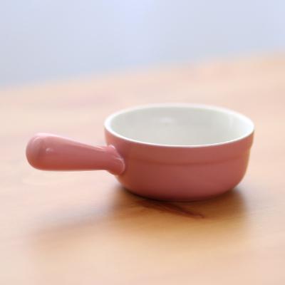 China Sustainable Home Ceramic Special Vinegar Sauce Seasoning Small Handle Ice Dishes for sale