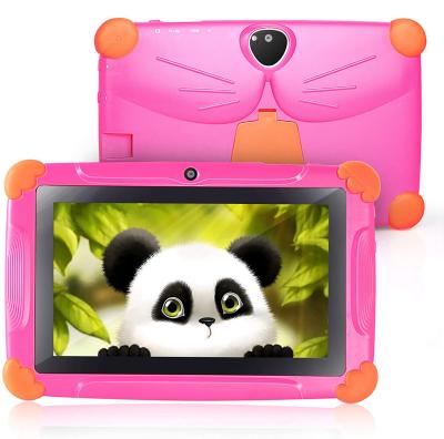 China Drop Resistance Wintouch OEM Child Learning Tablets For Kids Children Android Baby Toy Tablet Tab PC Wifi Educational 7 Inch Children Tablet for sale