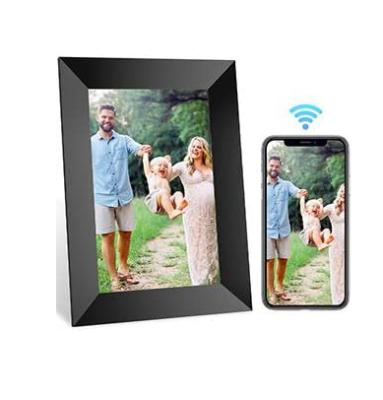 China Wifi Digital Photo Frame Pictures IPS Touch Screen 1280x800 LCD Wireless App Control 16GB Android 10 Inch WIFI Digital Photo Frame for sale