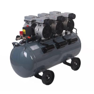 China Portable Dental Silent Low Noise Oil Free Air Compressor 220v Air Compressor 2.5 Hp Air Compressor With Price for sale