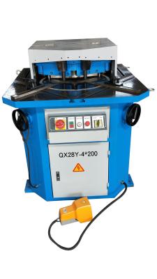 China Pneumatic Hydraulic Corner Notcher Sheet Metal 90/45deg for sale