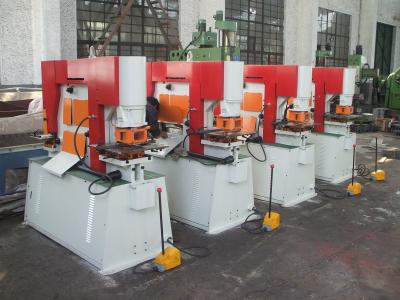 China Hydraulisches Winkeleisen-Runden-Quadrat-ovales Loch-Lochen der Eisen-Arbeitskraft-Q35y-20 zu verkaufen