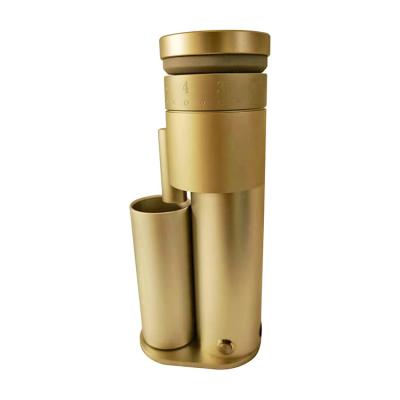 China Who respects the environment. Stainless Steel Burr Electric Espresso Coffee Conical Grinder Simple Dosage Italian Professional Easy Dosing for sale