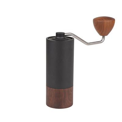 China Durable Portable Coffee Grinder Hot Sale Customized Logo Color Manual Metal Hand Grinder Kopi Coffee Grinder With Stainless Steel Core for sale