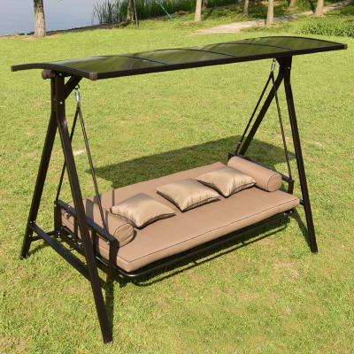 China Modern Outdoor Leisure Swing Bed Villa Outdoor Balcony Swing Chair for sale