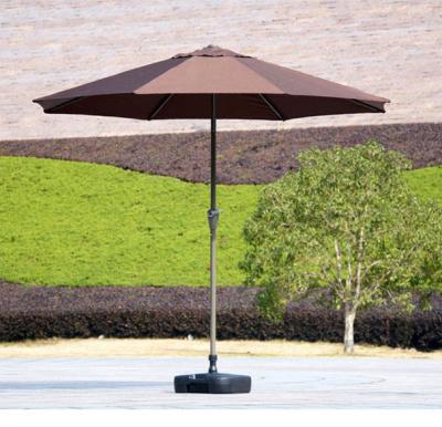 China Large Modern Custom Aluminum Garden Parasol Table Market Umbrella Outdoor Patio Umbrella for sale