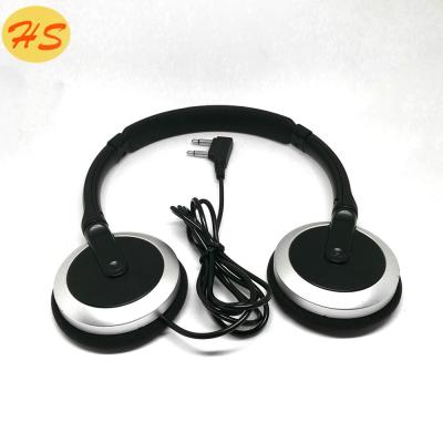 China 2019 new product Airplane Headphone headband gold suppliers model for sale