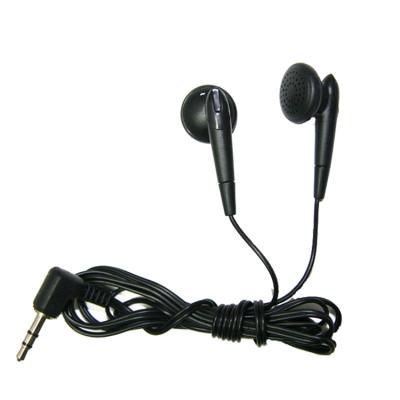 China Comfortable Wholesale Airplane Headphones Double Pin Plug Earphone Fashion 3.5mm Long Wire for sale