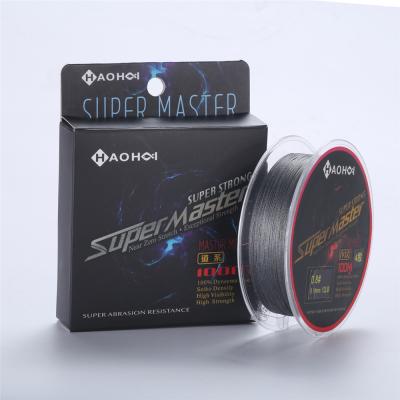 China Float Locator 4 Strands Single Color Pure PE Braided Fishing Line for sale