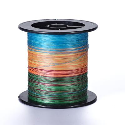 China 2000m Super Strong Multicolor 8X PE Braided Fishing Line Float Locator for sale