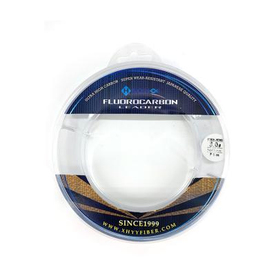 China Line 50m Fluorocarbon Yarn Super Strong Carbon Fiber Fishing Sink Line for sale