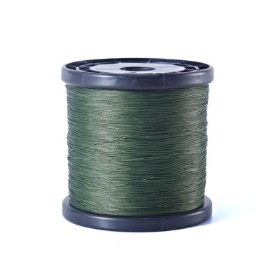 China High strength polyethylene PE braid fishing line fishing material pe never faded 4X color fishing line for sale