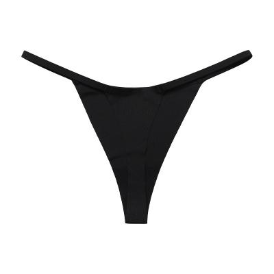 China Fashion sexy women's antibacterial wholesale seamless thongs panties panties underwear thongs with custom logo for sale