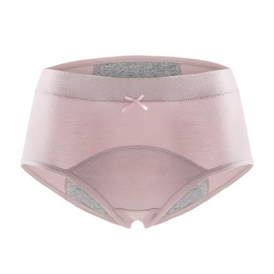 China Antibacterial Waterproof Strips On Side Incontinence Underwear Plus Size 4 Layer Leak Proof Menstrual Heavy Flow Menstrual Period Panties for sale